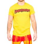 WWE Hulk Hogan Hulkamania Herren T-shirt, gelb S