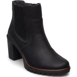 Y2574-00 Shoes Boots Ankle Boots Ankle Boot - Heel Sort Rieker