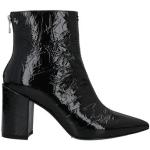 Sorte Zadig & Voltaire Læderstøvler i Læder blokhæle Med lynlåse Størrelse 40 til Damer 