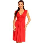 Røde Sommer Aftenkjoler Uden ærmer Størrelse XL til Damer 