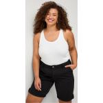 Zizzi Plus size shorts i Bomuld Størrelse XL til Damer 